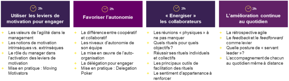 Formation à distance outils management 3.0