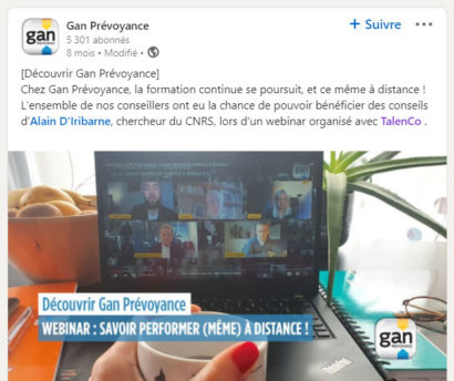 Webinar Gan Prévoyance