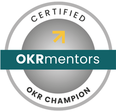 Certificat OKR Champion by OKRmentors